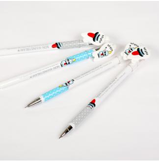 玩酷0.4MM全针配RS06系列芯拔帽中性笔