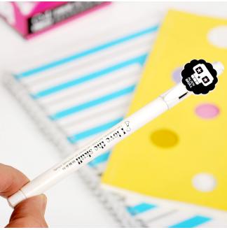 骷髅头0.4MM全针配RS06系列芯拔帽中性笔