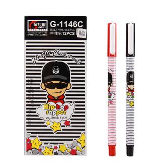 嘻哈酷0.35mm全针配RS06系列芯中性笔