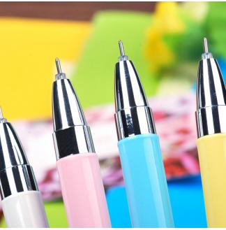 珍惜时间糖果色0.38mm全针配RS06系列芯中性笔