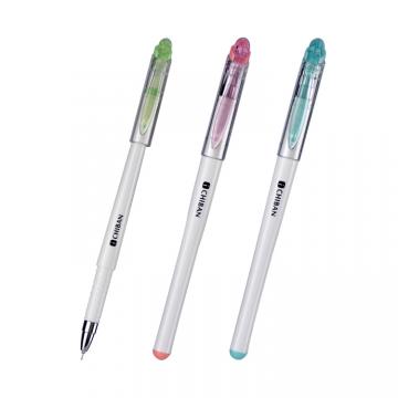 简约素白淡色夹0.35mm配RS06系列芯拔帽中性笔