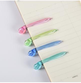 简约素白淡色夹0.35mm配RS06系列芯拔帽中性笔