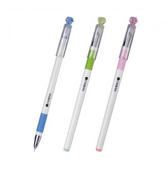 简约素白水晶0.35mm配RS06系列芯拔帽中性笔