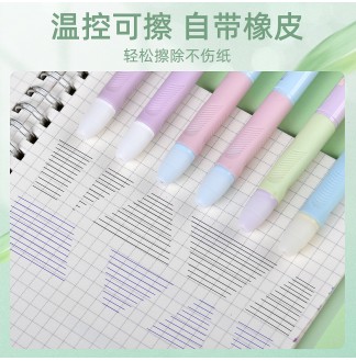 小熊0.5ST配RS09按动热敏可擦中性笔